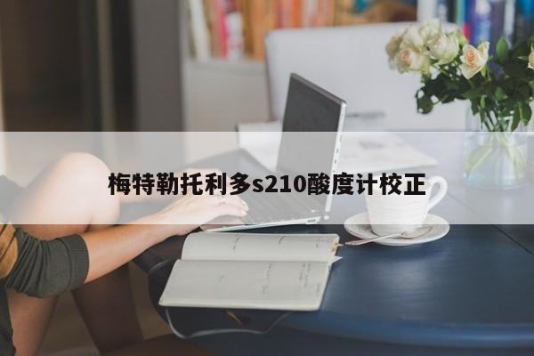 梅特勒托利多s210酸度计校正