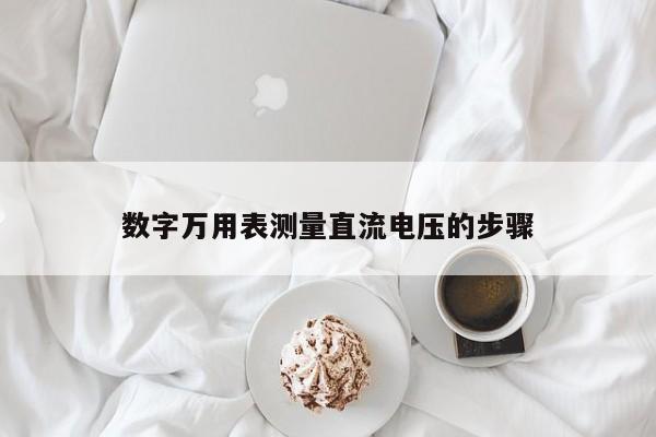 数字万用表测量直流电压的步骤
